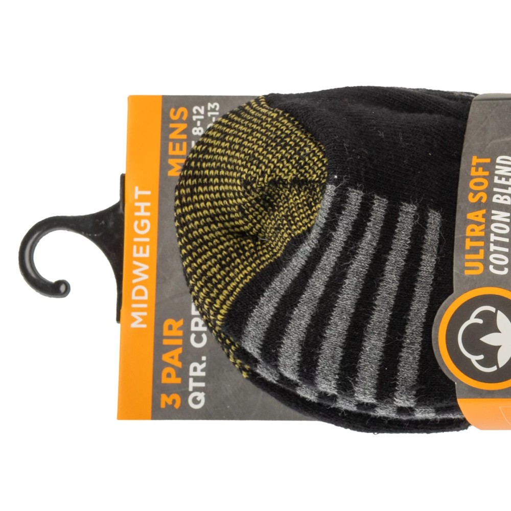 Skechers 3pk Terry Train Work Socks S102684-BLK, Skechers Skechers 3pk Terry Train Work Socks S102684-BLK, Skechers