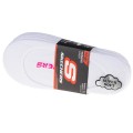 Skechers 5pk Womens Non Terry Socks S110703-WHT, Skechers