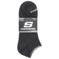 Skechers 3pk Unisex Non Terry No Show S114041-001, Skechers