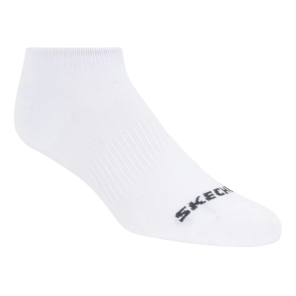 Skechers 3pk Unisex Non Terry No Show S114041-100, Skechers