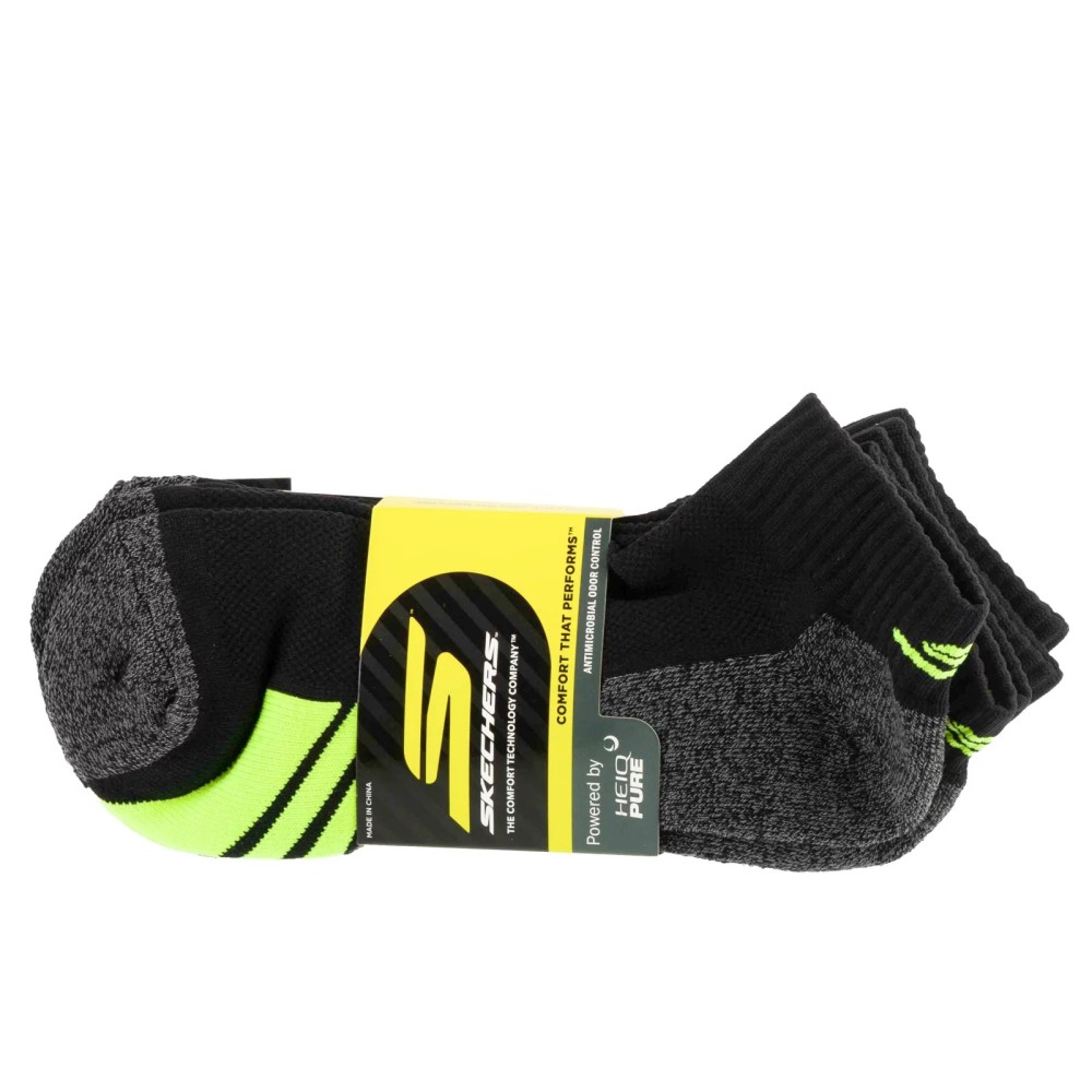Skechers 3pk Mens 1/2 Terry Q-Black Socks
S114981-HBLK, Skechers Skechers 3pk Mens 1/2 Terry Q-Black Socks
S114981-HBLK, Skechers