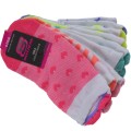 Skechers Girls 6pk3D Heart Low Cut S116502-MULT, Skechers