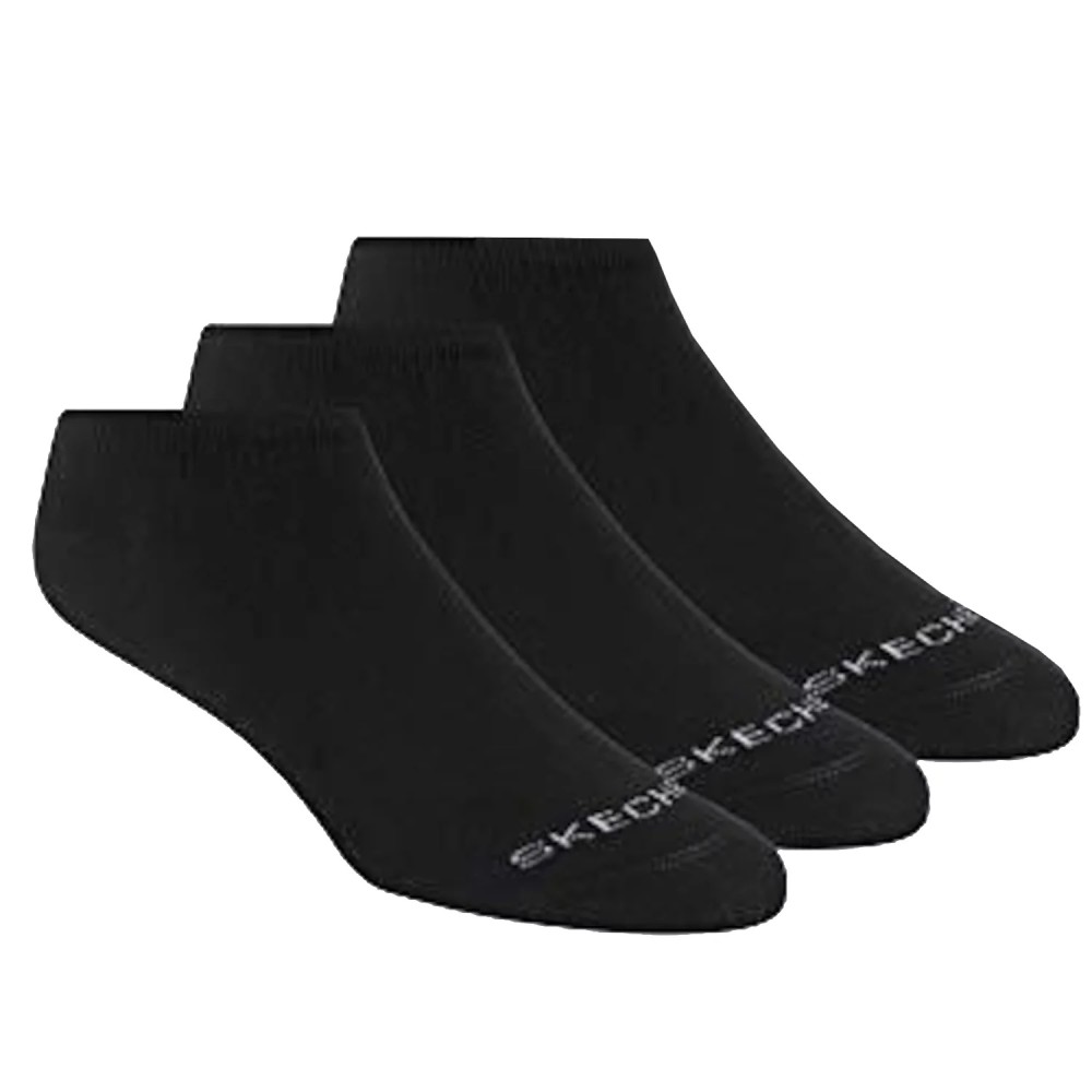 Skechers 6pk Womens Cotton Nshw Socks S116979-BLK, Skechers