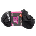 Skechers 6pk Girls Cotton Ns Socks S117880-BLK, Skechers Skechers 6pk Girls Cotton Ns Socks S117880-BLK, Skechers