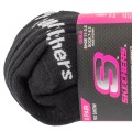Skechers 6pk Girls Cotton Ns Socks S117880-BLK, Skechers Skechers 6pk Girls Cotton Ns Socks S117880-BLK, Skechers