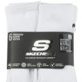 Skechers 6pk Core Crew LG Socks S118220-WHT, Skechers Skechers 6pk Core Crew LG Socks S118220-WHT, Skechers