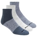 Skechers 3pk Mens Qtr Colorbloc Socks S118998-BLU, Skechers Skechers 3pk Mens Qtr Colorbloc Socks S118998-BLU, Skechers