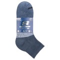 Skechers 3pk Mens Qtr Colorbloc Socks S118998-BLU, Skechers Skechers 3pk Mens Qtr Colorbloc Socks S118998-BLU, Skechers