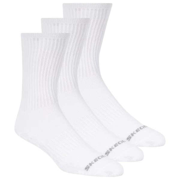Skechers 3pk Unisex Non Terry Crew S601102-100