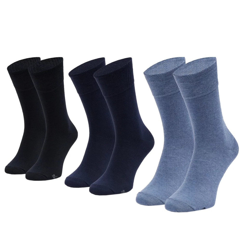 Skechers 3pk Men's Basic Socks SK41007-5801, Skechers