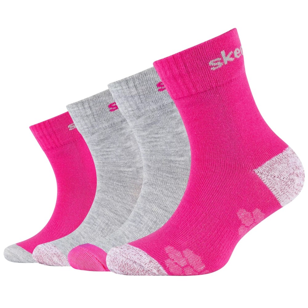 Skechers 4PPK Wm Mesh Ventilation Glow Socks SK41091-4541, Skechers Skechers 4PPK Wm Mesh Ventilation Glow Socks SK41091-4541, Skechers