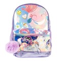 Skechers Unicorn Face Backpack SKTT8577-PRMT, Skechers Skechers Unicorn Face Backpack SKTT8577-PRMT, Skechers