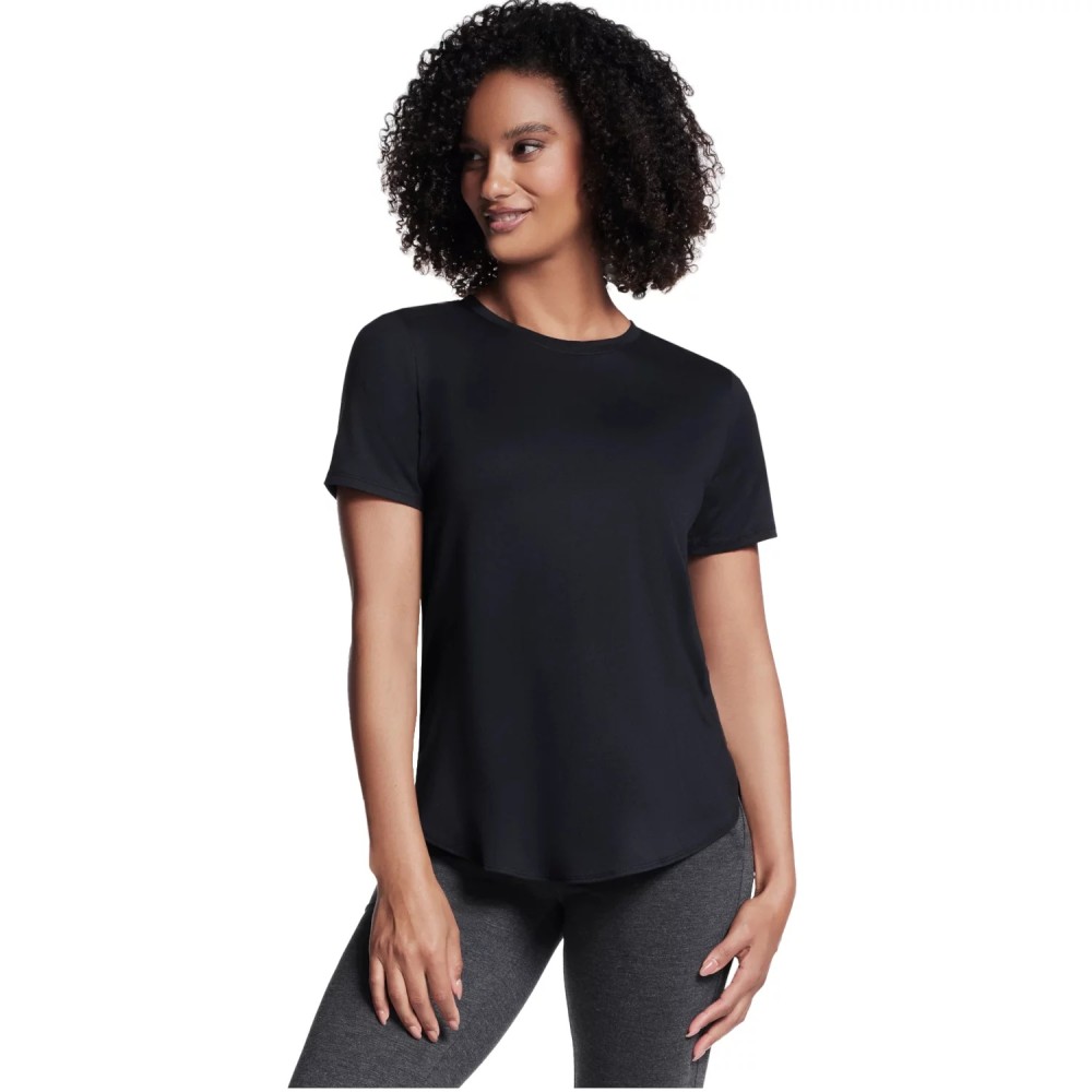 Skechers Godri Swift Tunic Tee TS105-BLK, Skechers Skechers Godri Swift Tunic Tee TS105-BLK, Skechers
