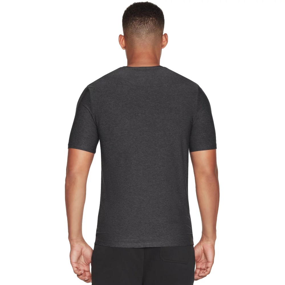 Skechers Go Dri All Day Tee TS107-BKCC, Skechers Skechers Go Dri All Day Tee TS107-BKCC, Skechers