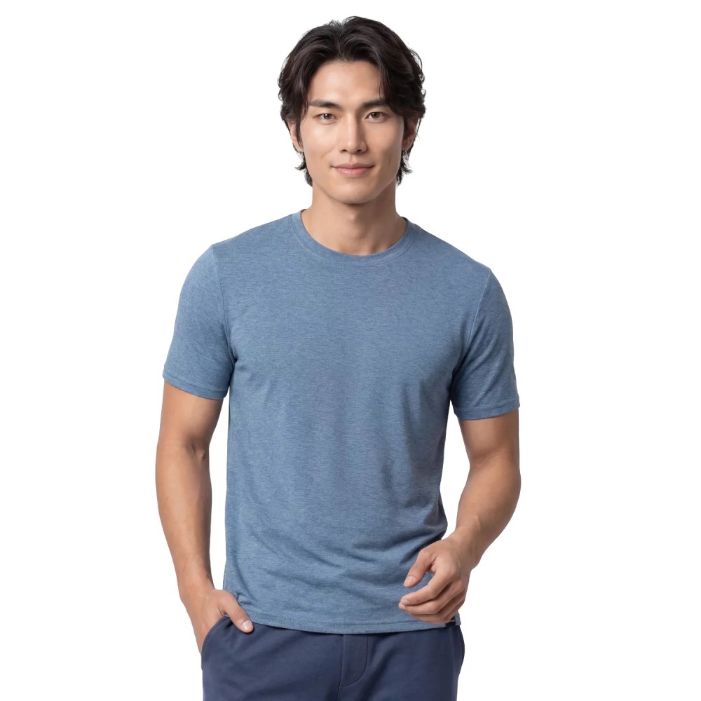 Skechers Go Dri All Day Tee TS107-BLGY, Skechers Skechers Go Dri All Day Tee TS107-BLGY, Skechers