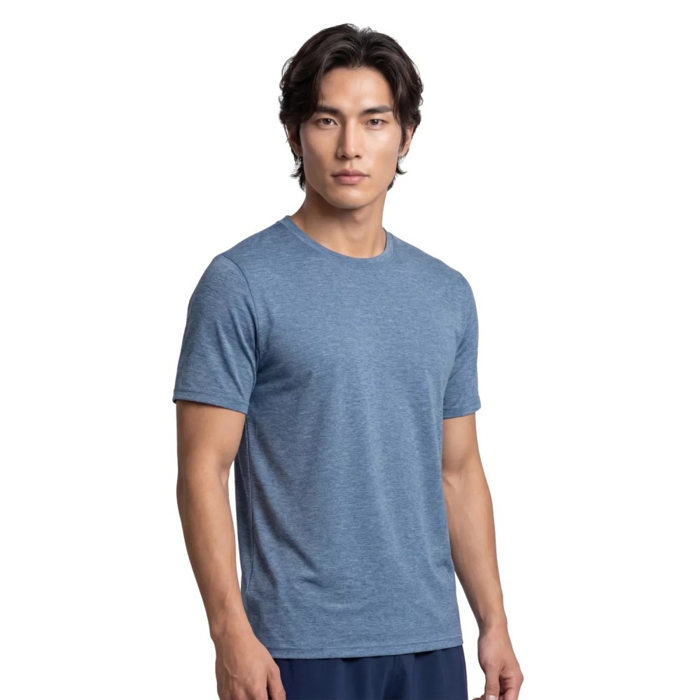 Skechers Go Dri All Day Tee TS107-BLGY, Skechers Skechers Go Dri All Day Tee TS107-BLGY, Skechers