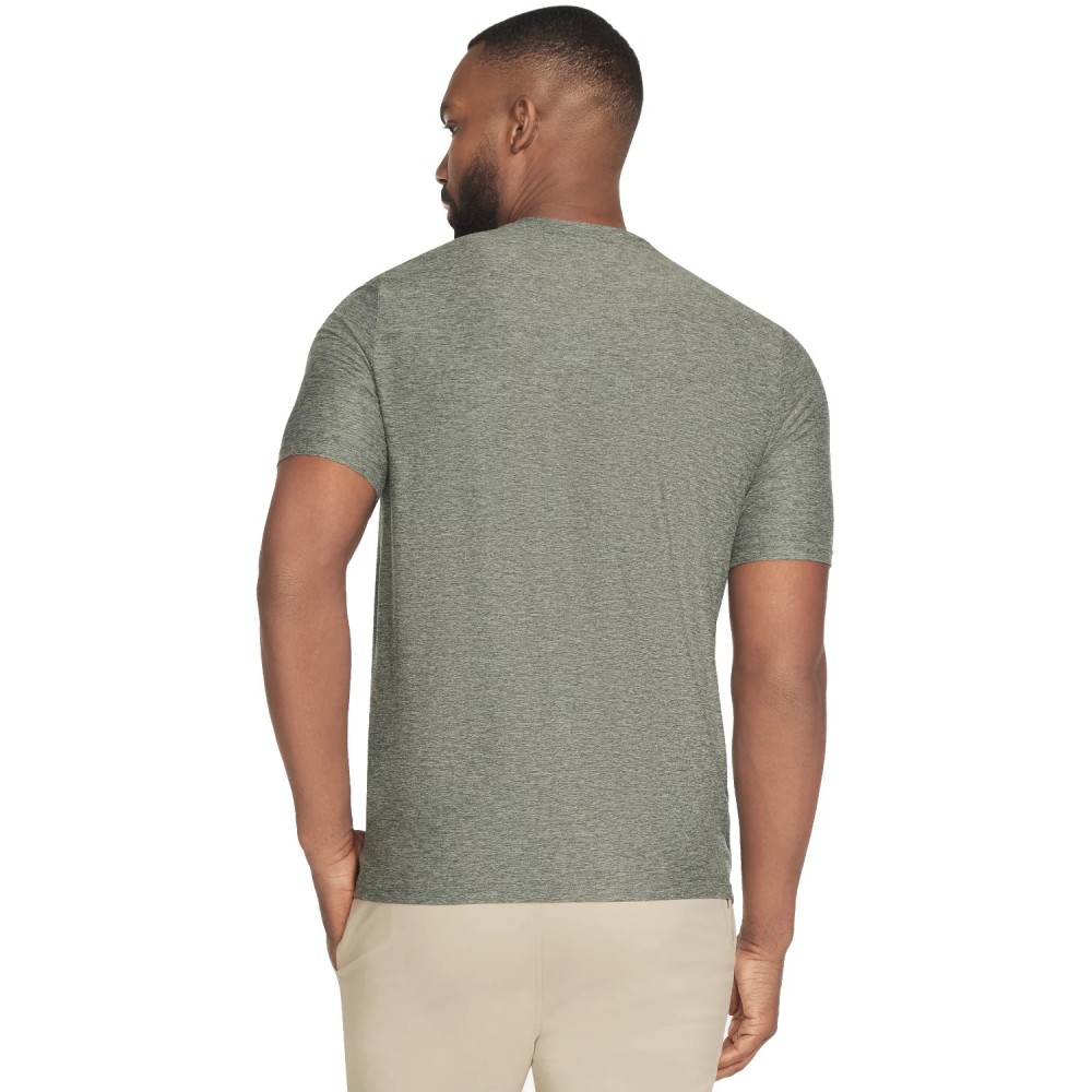 Skechers Go Dri All Day Tee TS107-GNBK, Skechers Skechers Go Dri All Day Tee TS107-GNBK, Skechers