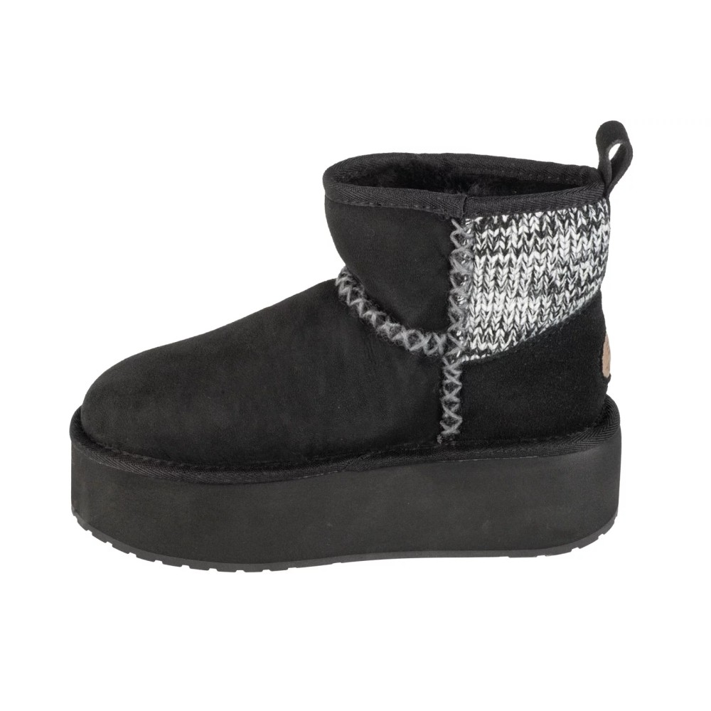 EMU Australia Stinger Knit Flatform W13143-BLAK, Emu Australia EMU Australia Stinger Knit Flatform W13143-BLAK, Emu Australia