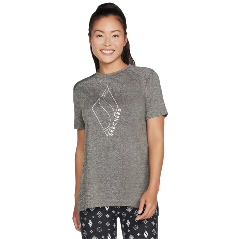 Skechers Diamond Blissful Tee W1TS327-BLK, Skechers