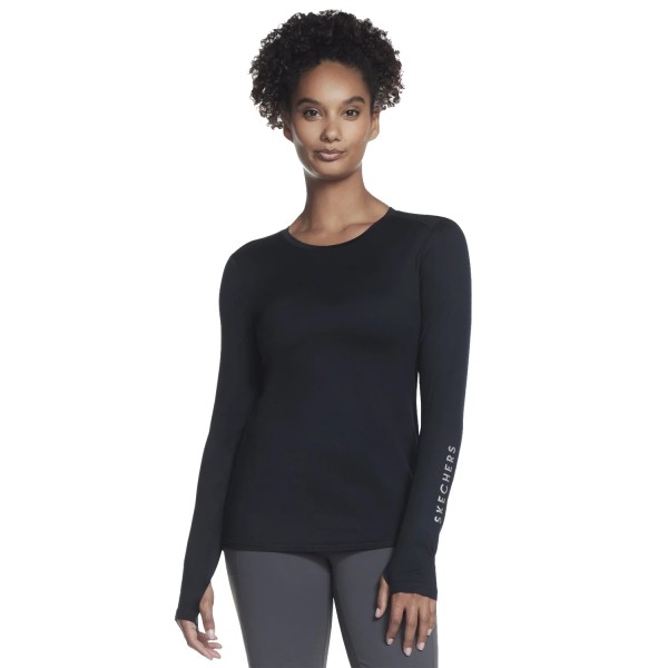Skechers Go Dri Swift Long Sleeve WLT194-BLK