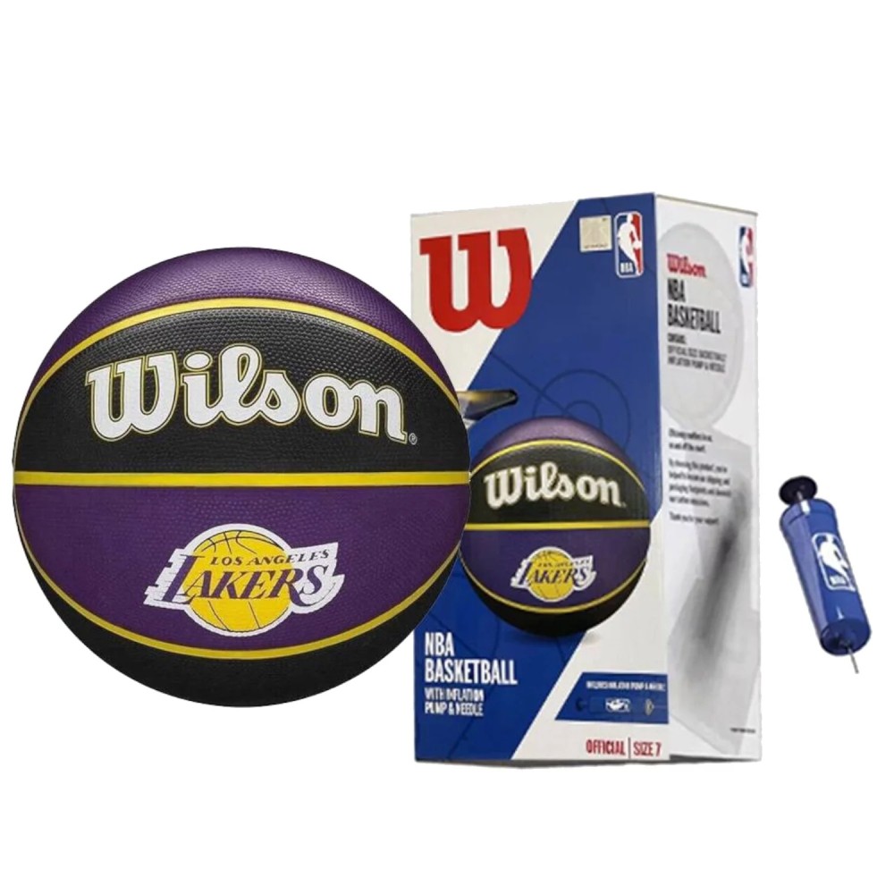 Wilson NBA Team Los Angeles Lakers Box WZ4021502XP, Wilson Wilson NBA Team Los Angeles Lakers Box WZ4021502XP, Wilson