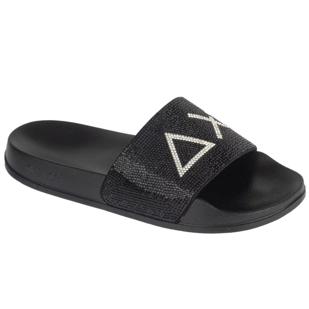 SUN68 Slippers Strass Logo X36211-11, SUN68
