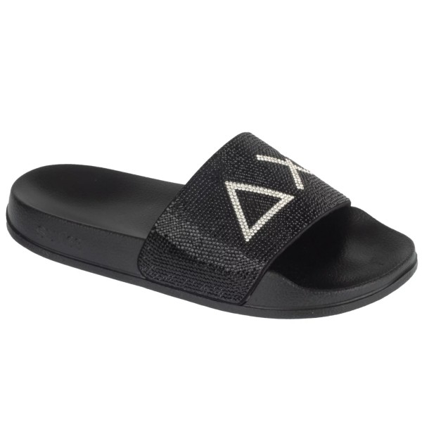 SUN68 Slippers Strass Logo X36211-11
