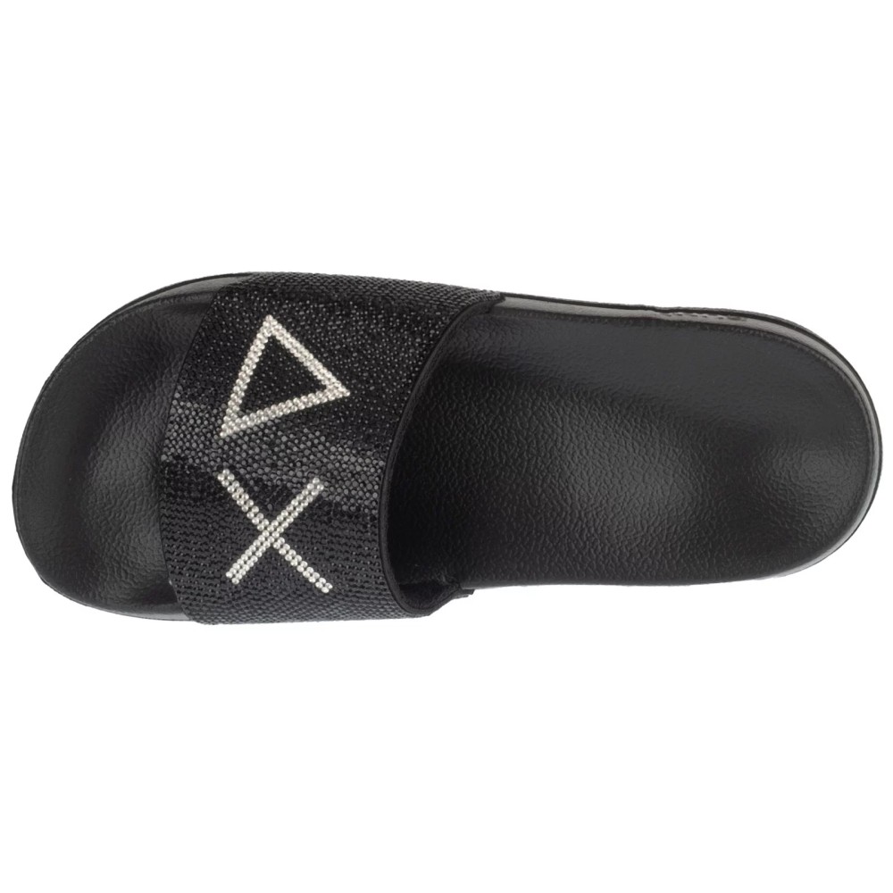 SUN68 Slippers Strass Logo X36211-11, SUN68