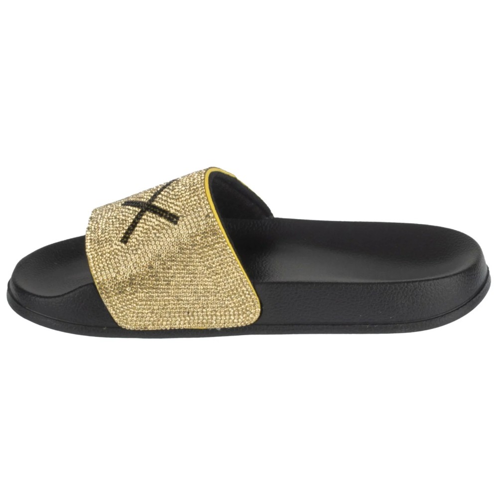 SUN68 Slippers Strass Logo X36211-1143, SUN68