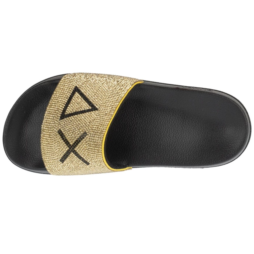 SUN68 Slippers Strass Logo X36211-1143, SUN68